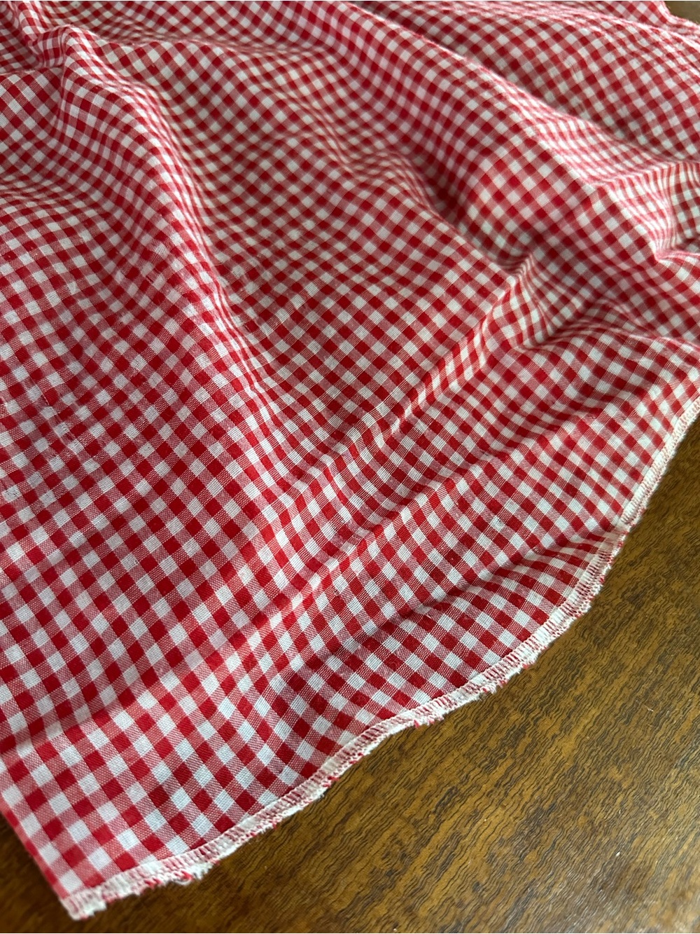 Vintage 70s 80s Wrangler Red Gingham Pearl Snap Western Shirt USA Made M - Picture 9 of 10